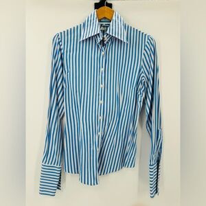 TM Lewin Dress Shirt - Size UK14/US10 - Pre-worn